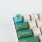 Dropshipping DOM Flower Resin Keycaps Artisan ESC Keycap for Cherry MX Switch Mechanical Gaming Keyboard